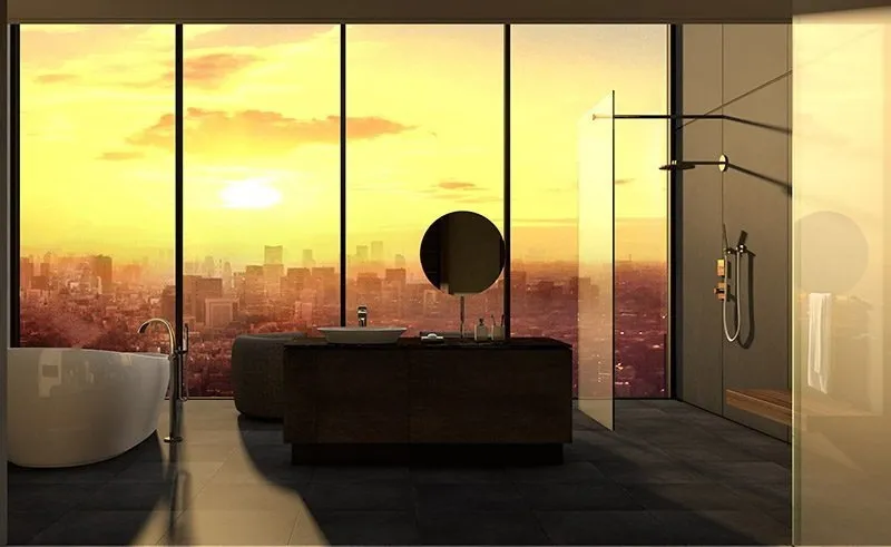 Bỏ quên yếu tố phong thủy trong thiết kế phòng tắm