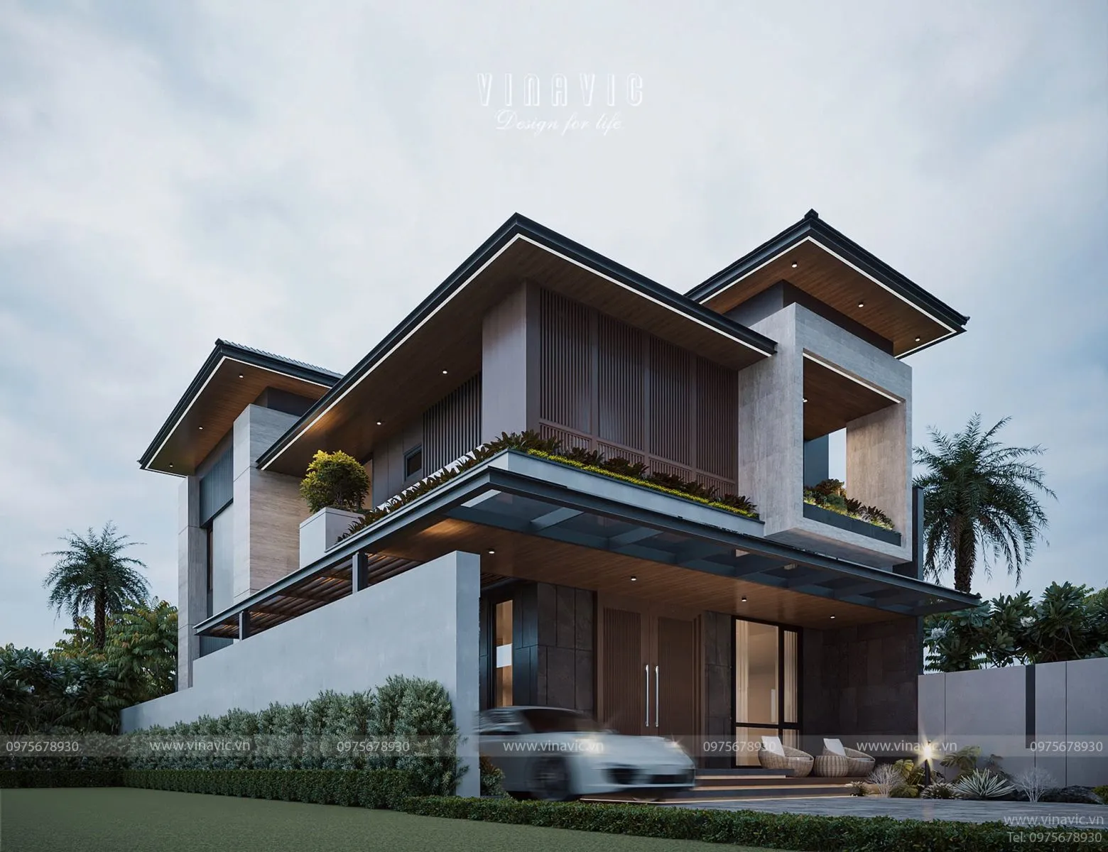 Thiết kế gara ô tô gọn gàng, an toàn và thẩm mỹ