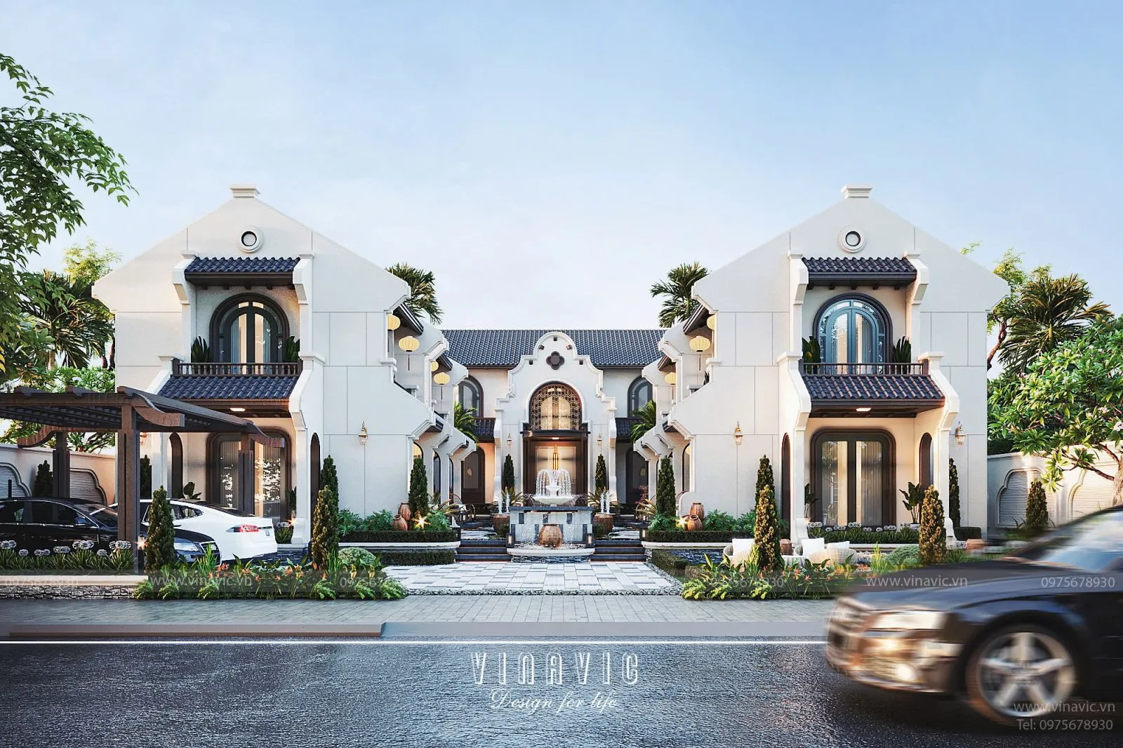 Biệt thự phong cách Indochine