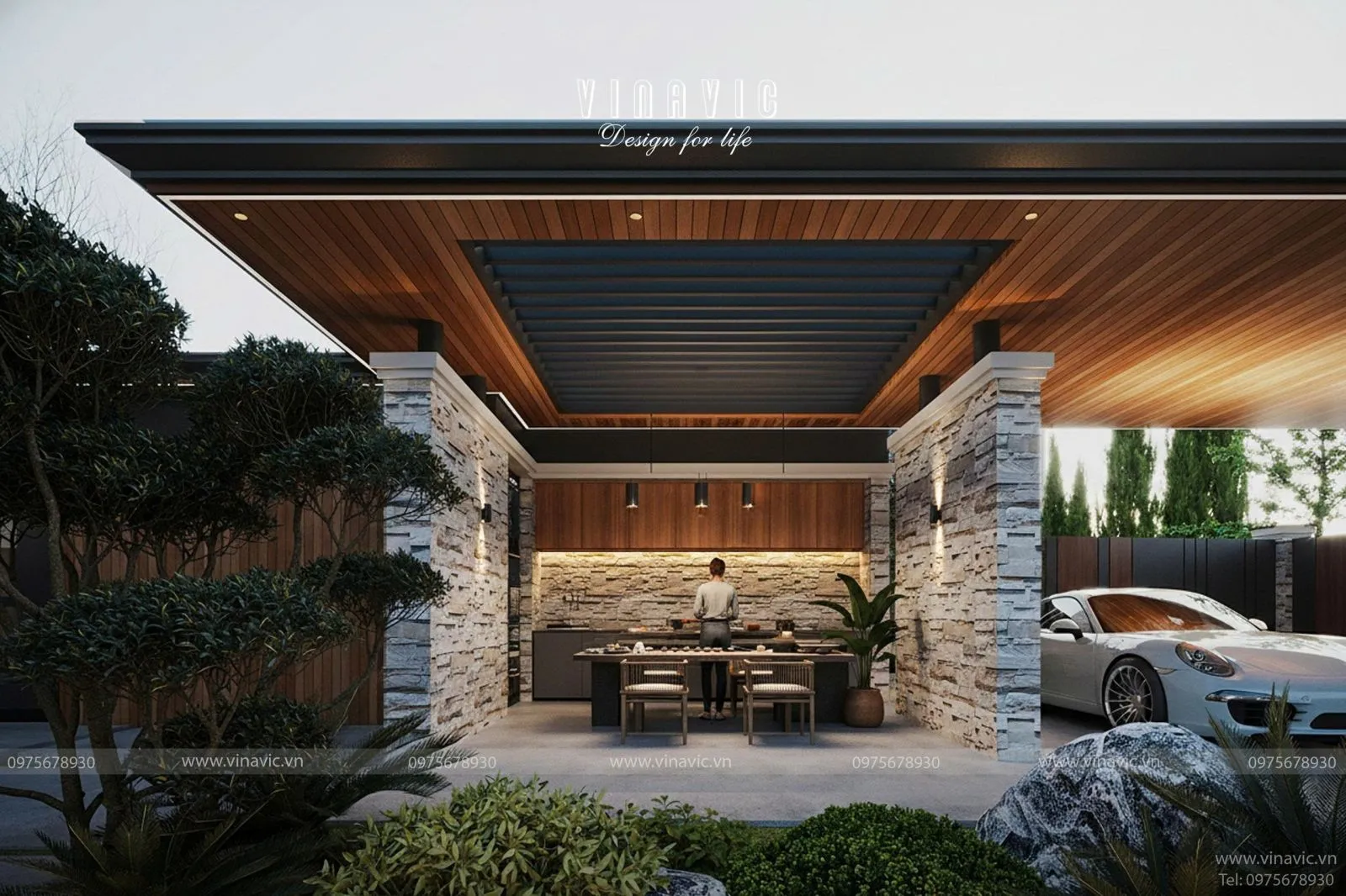 Không gian sống lý tưởng cho nhà 2 tầng 4x20m