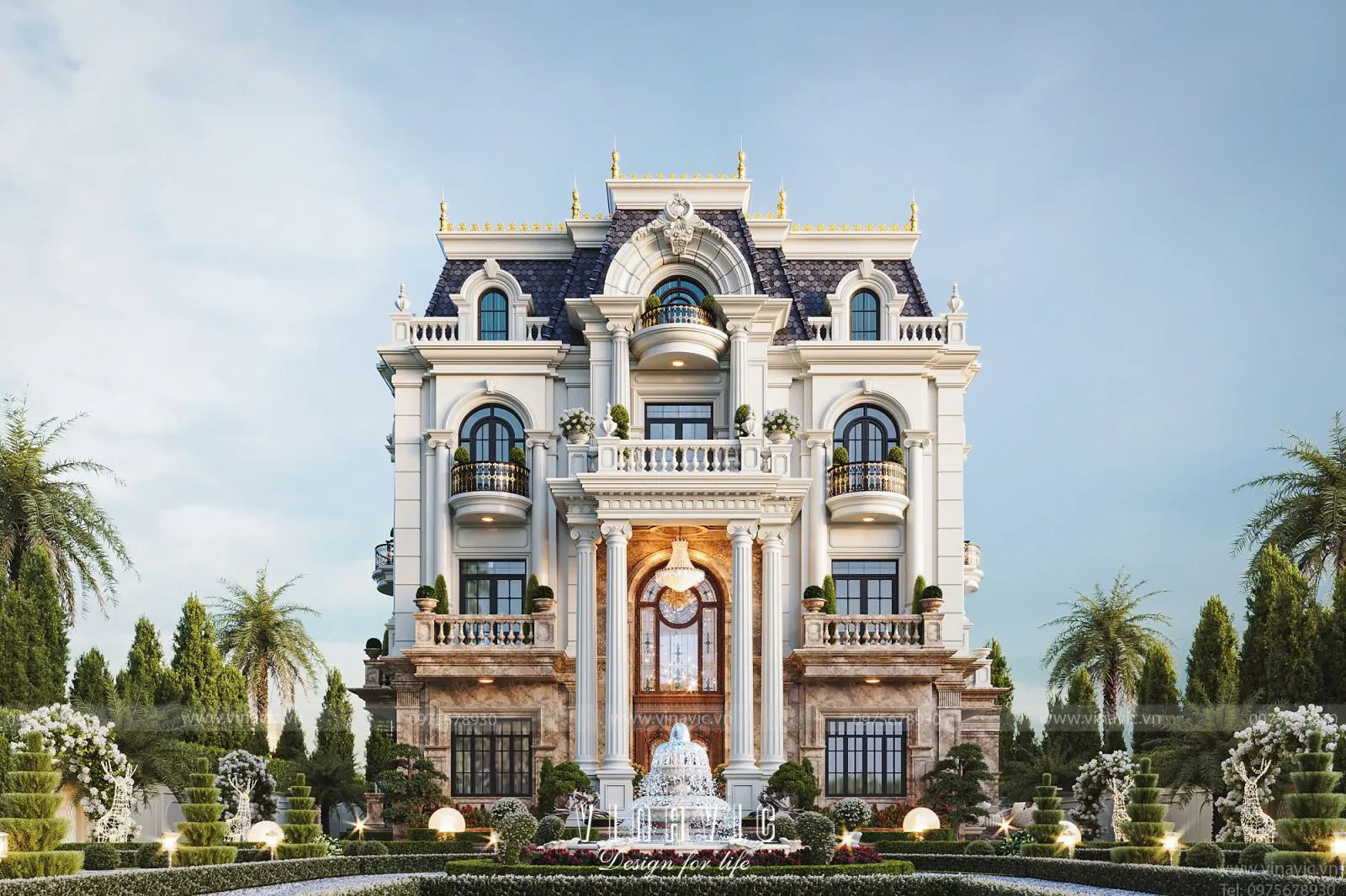 Kiến trúc cổ điển tinh xảo