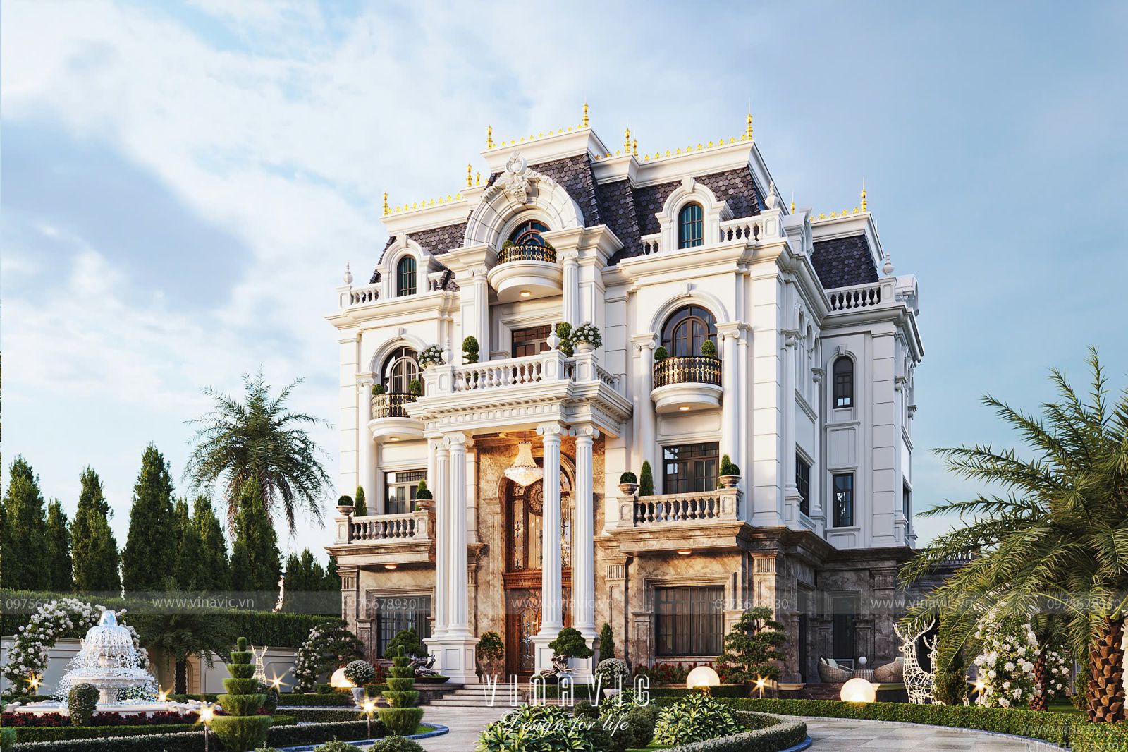 Sự sang trọng của BT2436 được định hình bởi bộ ba màu sắc chủ đạo: trắng kem, vàng đồng, xám sẫm