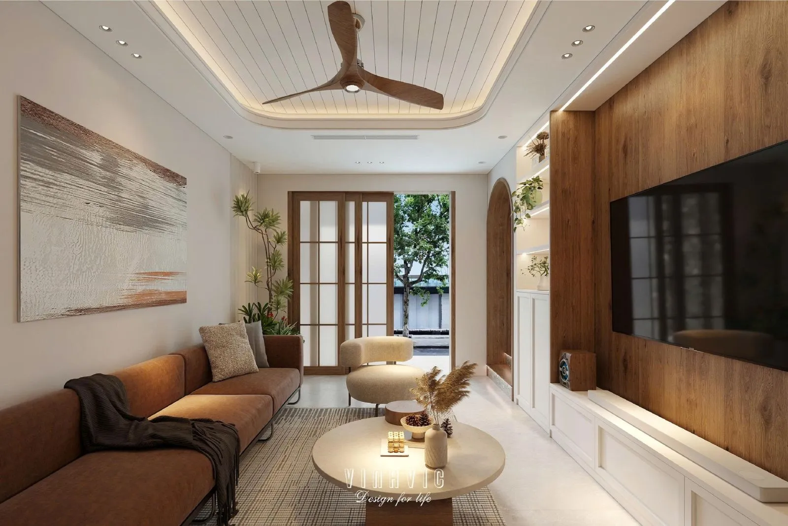 Lựa chọn màu sắc và vật liệu phù hợp