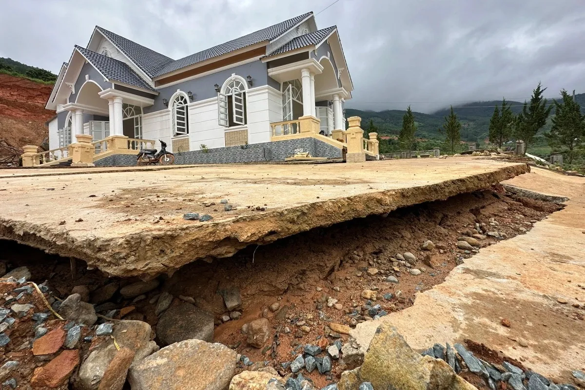 Hình ảnh minh họa thế nào là nền đất yếu gây sụt lún công trình nhà ở dân dụng