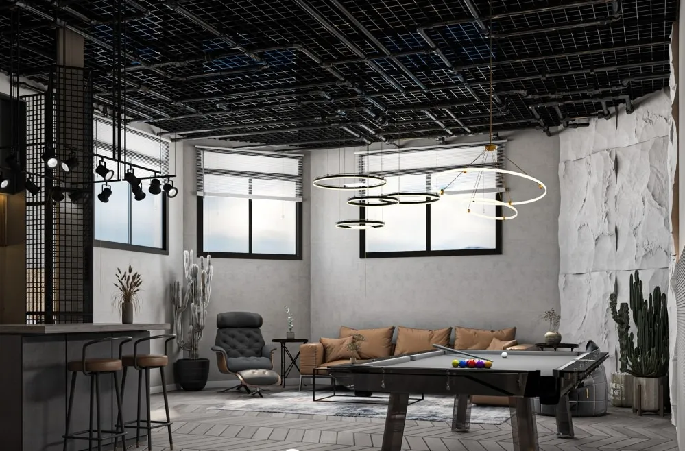 Mẫu trần gỗ tự nhiên xoan đào đẹp sang trọng cho phòng khách biệt thự