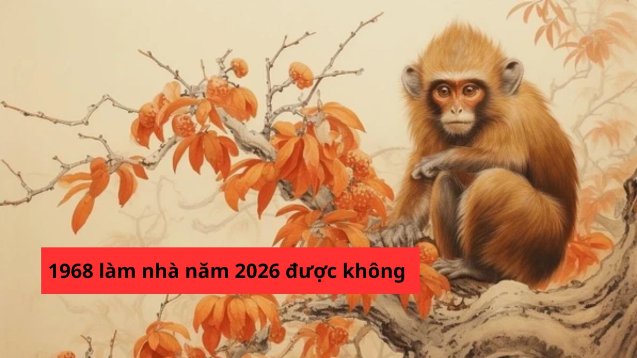 Tuổi Mậu Thân 1968 làm nhà năm 2026 được không?