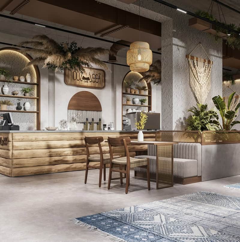 Thiết kế quán cafe nhà ống tập trung vào trải nghiệm ngồi lâu