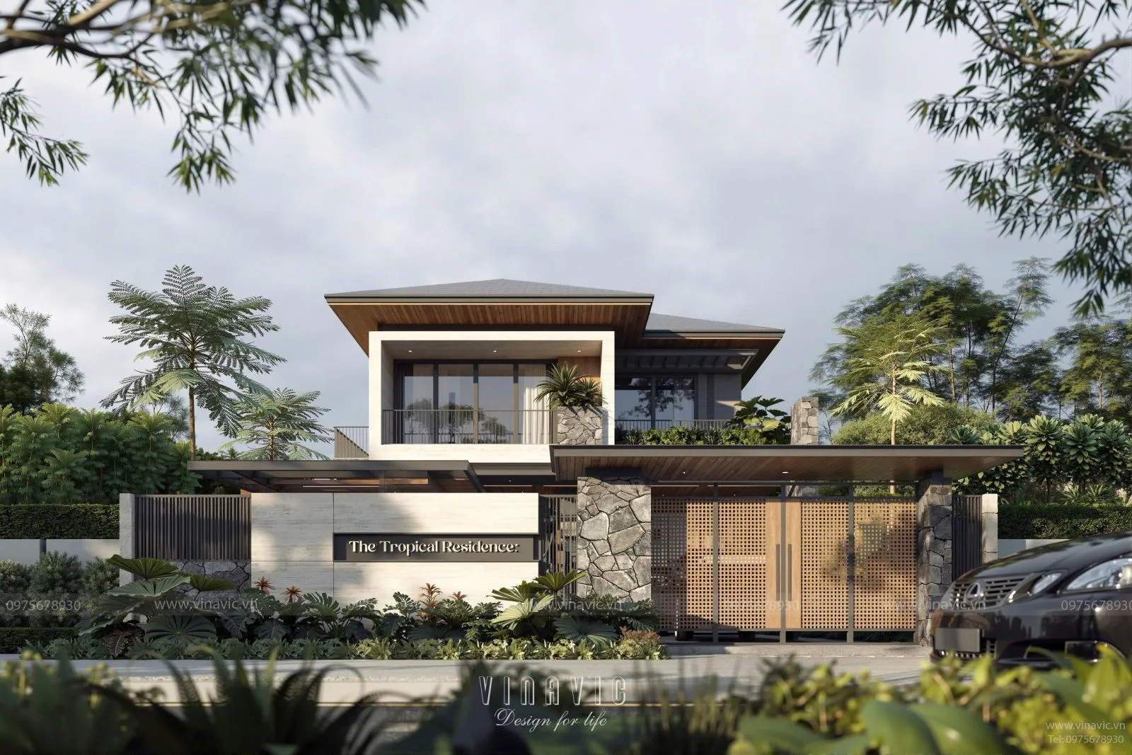 Phong cách này đề cao sự gắn kết giữa kiến trúc với không gian