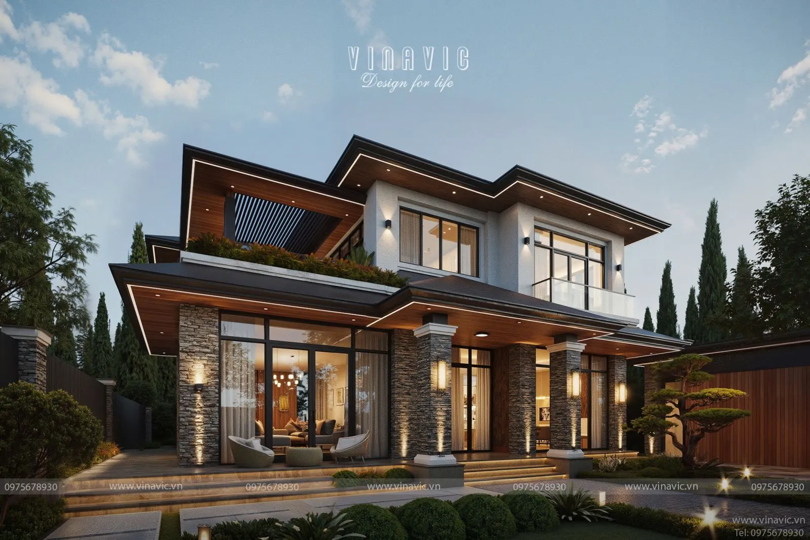 Diện tích 300m2 cũng cho phép kiến trúc sư thoải mái sáng tạo