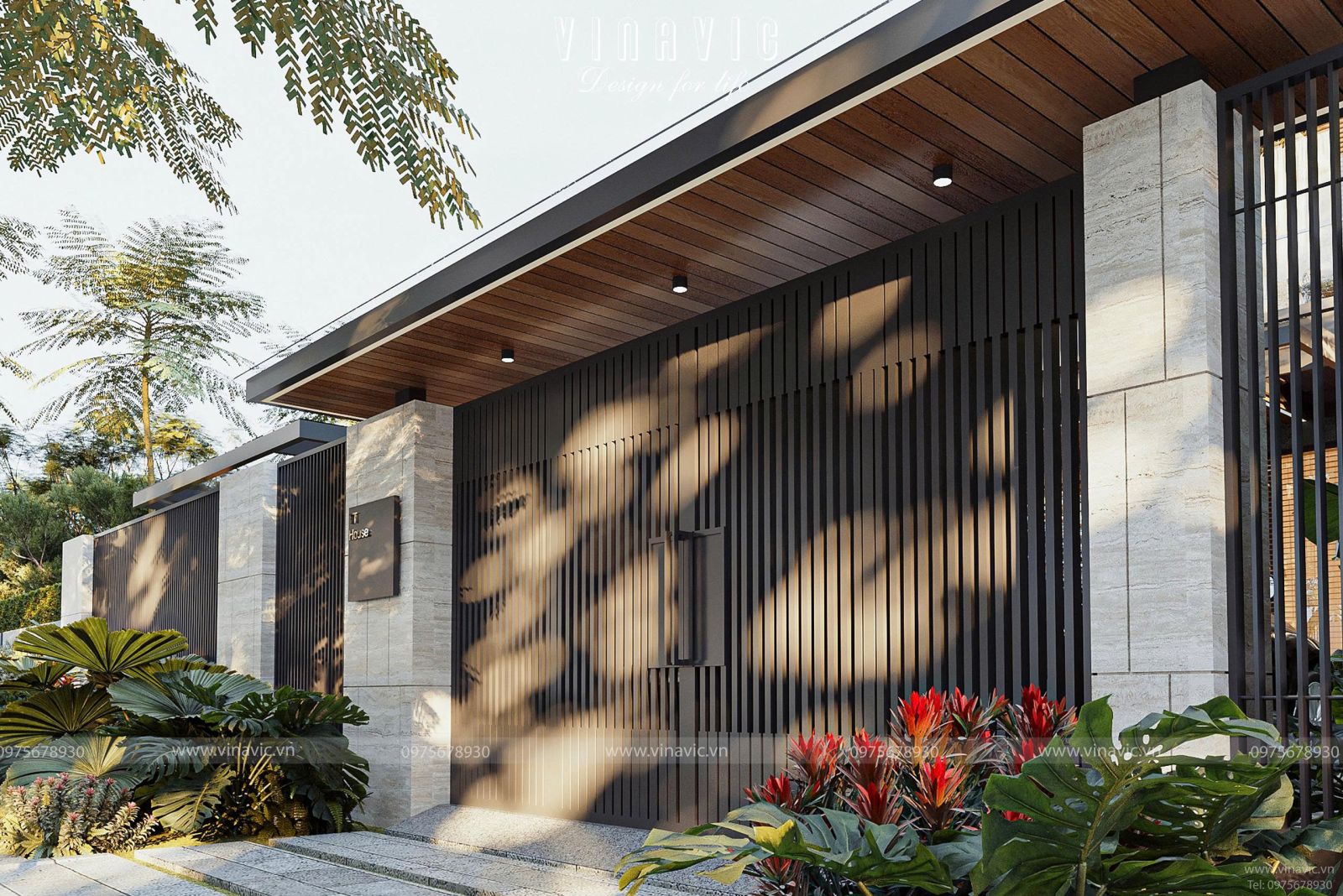 Ý tưởng thiết kế biệt thự 2 tầng kiểu nhật​ 4 phòng ngủ 9x16m