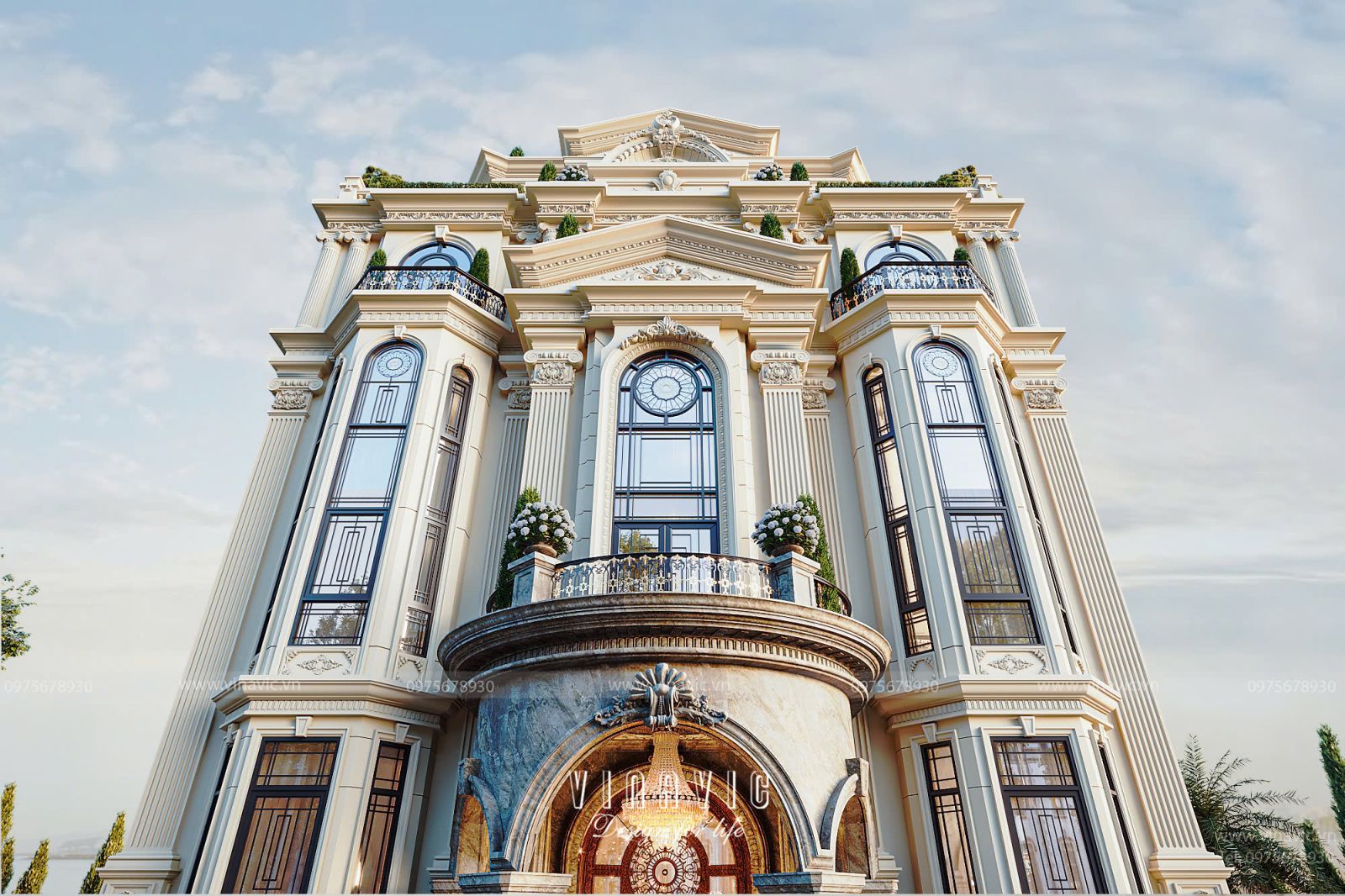 Tầng cao nhất mang tính nhẹ nhàng, thanh tĩnh