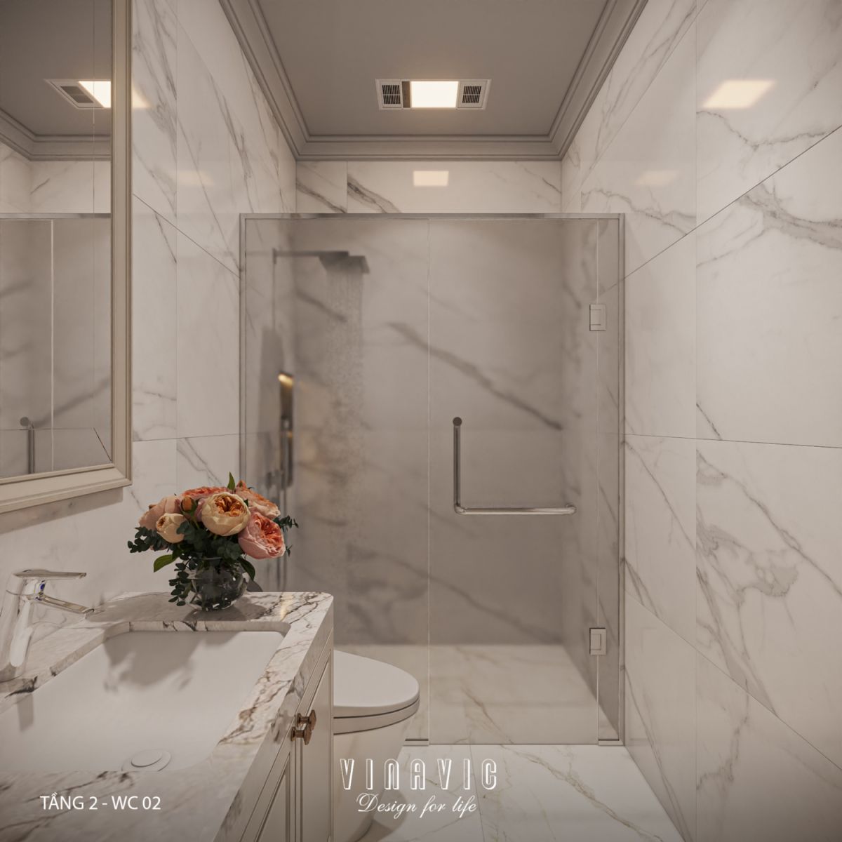 Thiết kế nội thất tầng lửng nhà phố 4 tầng hiện đại có tầng lửng 6x12m NT2359