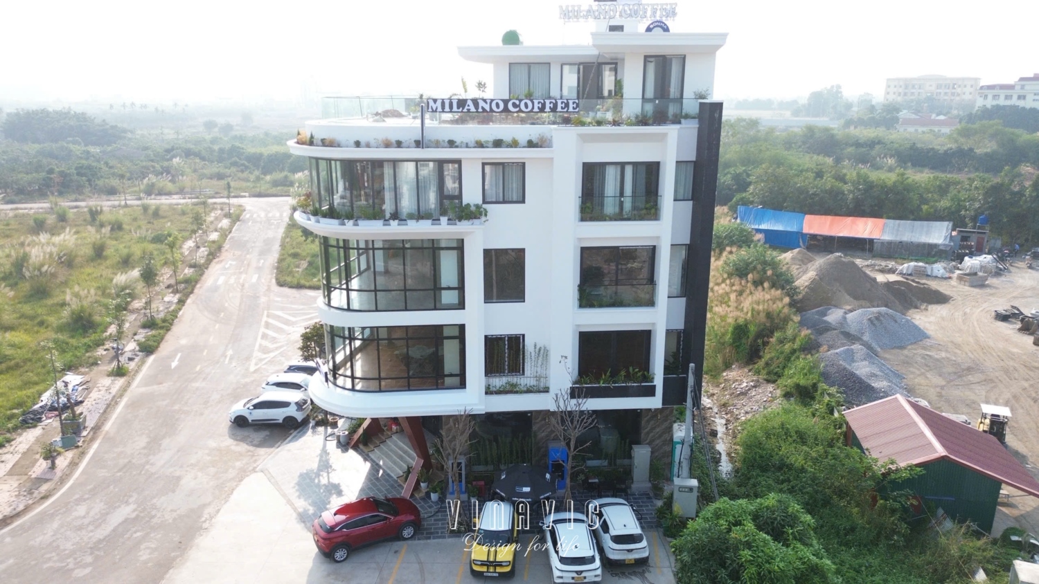 Thi công biệt thự 4 tầng 1 tum hiện đại 240m2 (CĐT: Mr Đại - Hưng Yên) BT2255