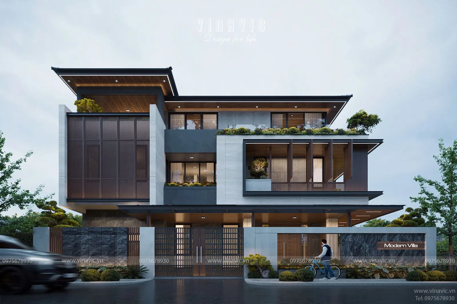 Màu sắc và chi tiết hoàn thiện cũng ảnh hưởng lớn đến vẻ đẹp của cổng nhà