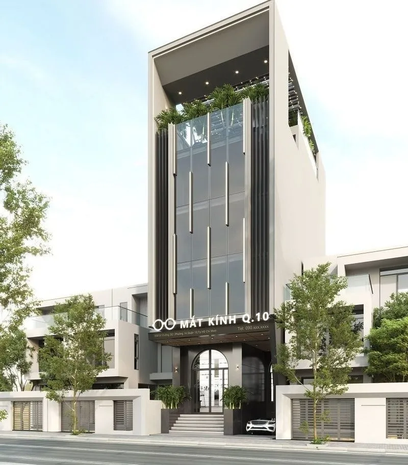 Thiết kế nhà phố 5x20 có tầng hầm đòi hỏi sự tính toán kỹ lưỡng về độ dốc và chiều cao thông thủy