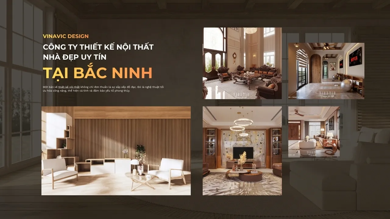 Vinavic Design | Công ty thiết kế nội thất Bắc Ninh uy tín chuyên nghiệp