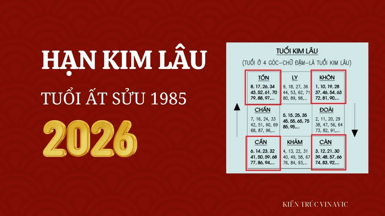 Hạn Kim Lâu tuổi Ất Sửu 1985 năm 2026