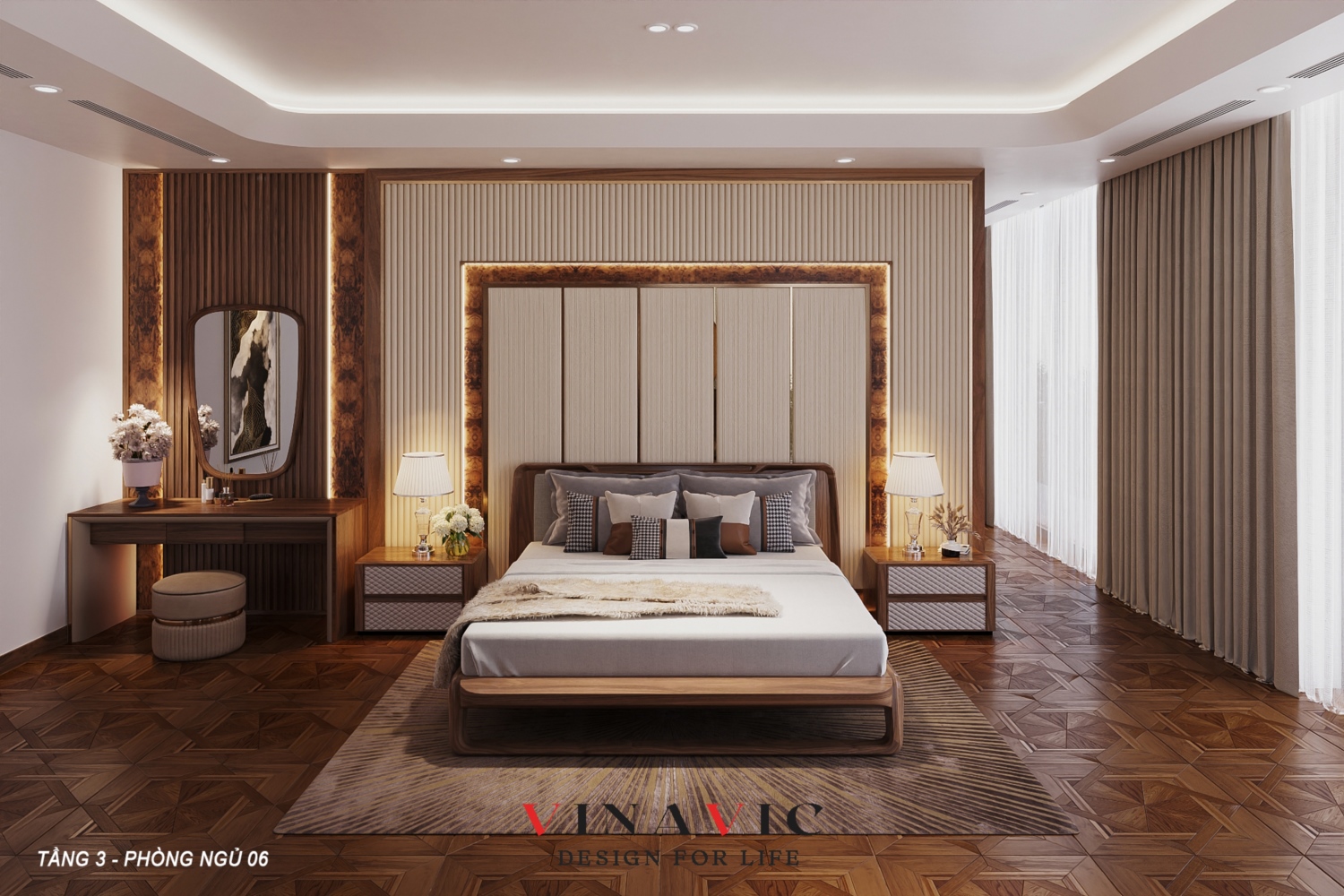 Nội thất phòng ngủ 06 tầng 3
