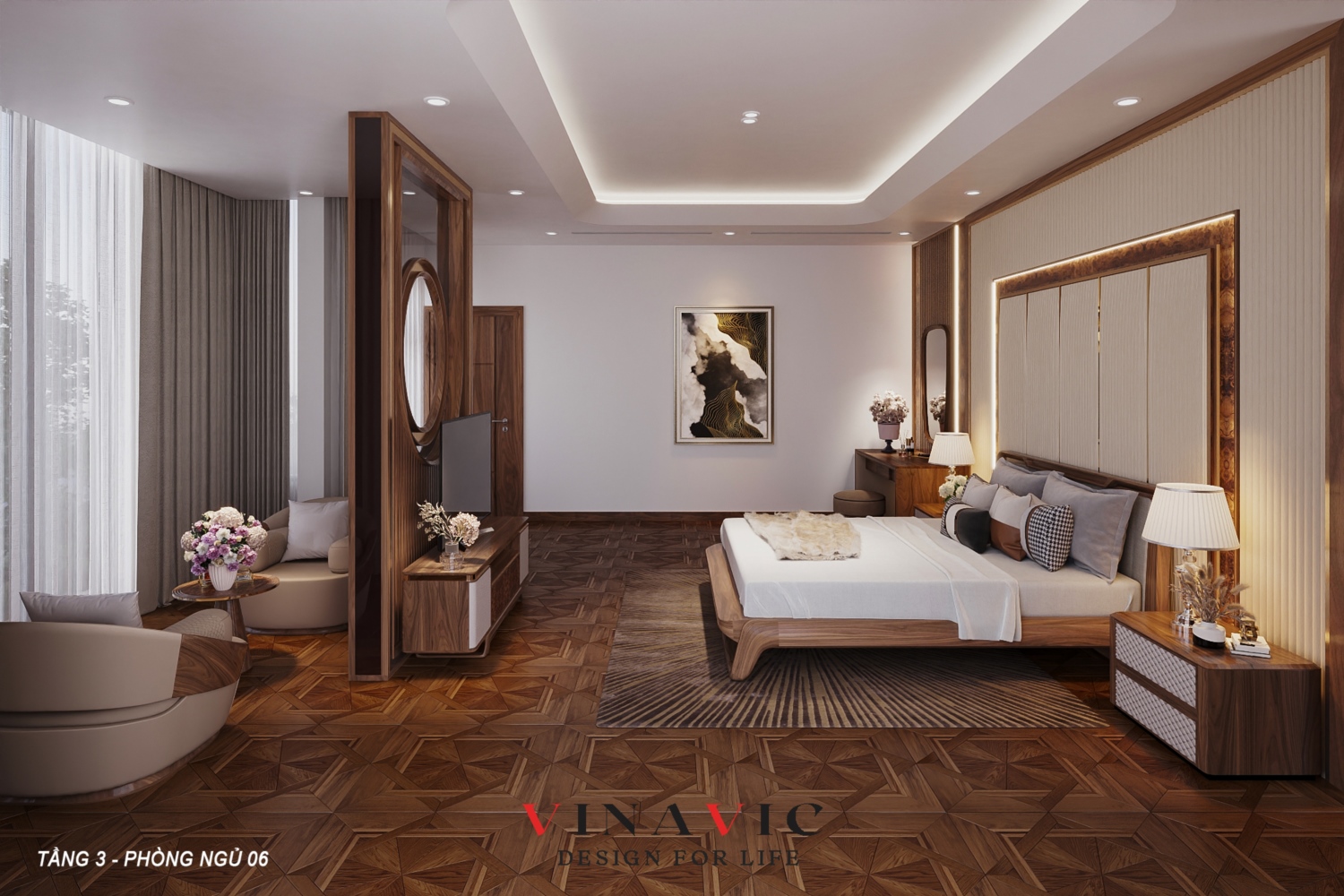 Nội thất phòng ngủ 06 tầng 3