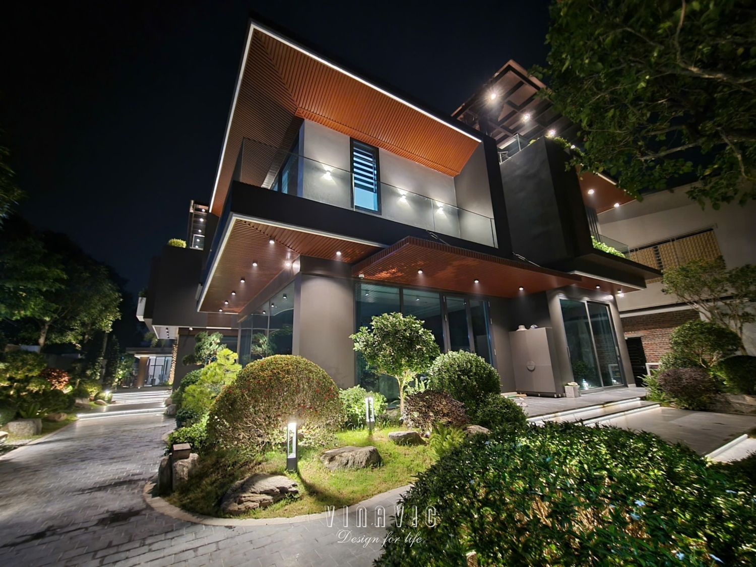 Thi công biệt thự hiện đại 3 tầng 270m2 (CĐT: Mr Dương - Bắc Giang) TCBT2209