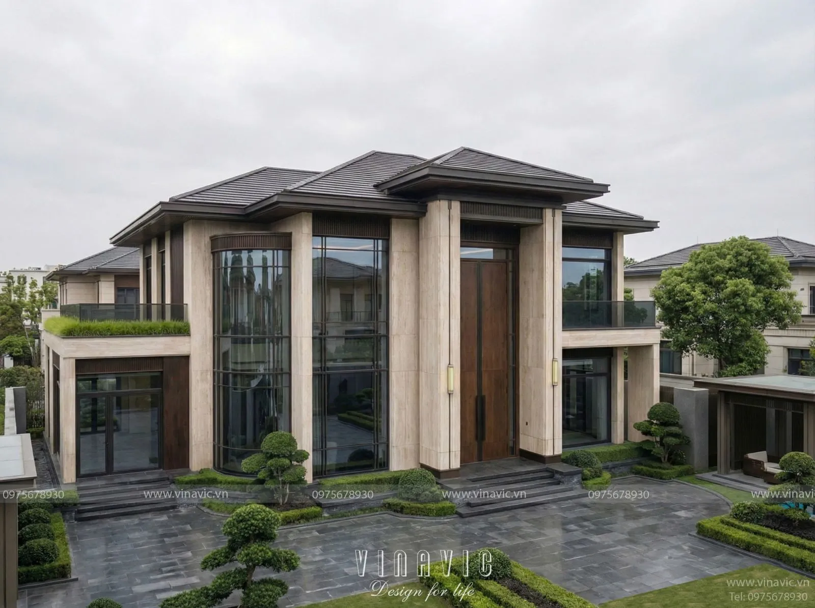 Mẫu nhà phù hợp về phong cách