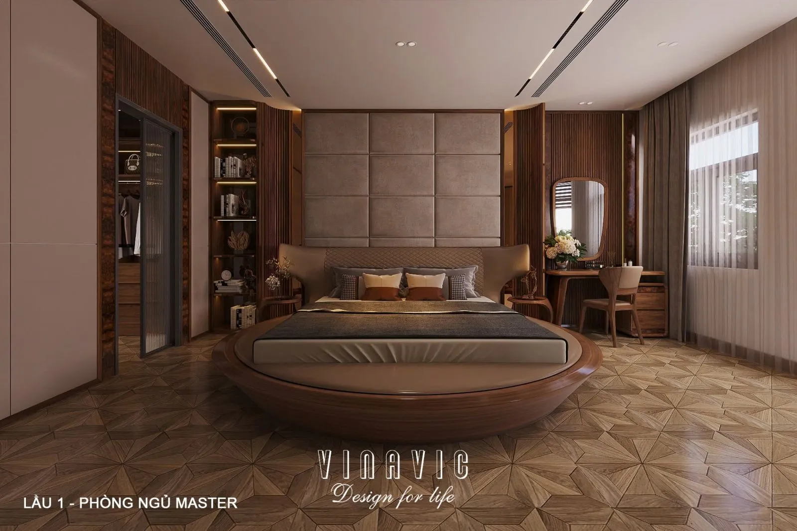 Tầng 2 – Không gian nghỉ ngơi & sinh hoạt riêng