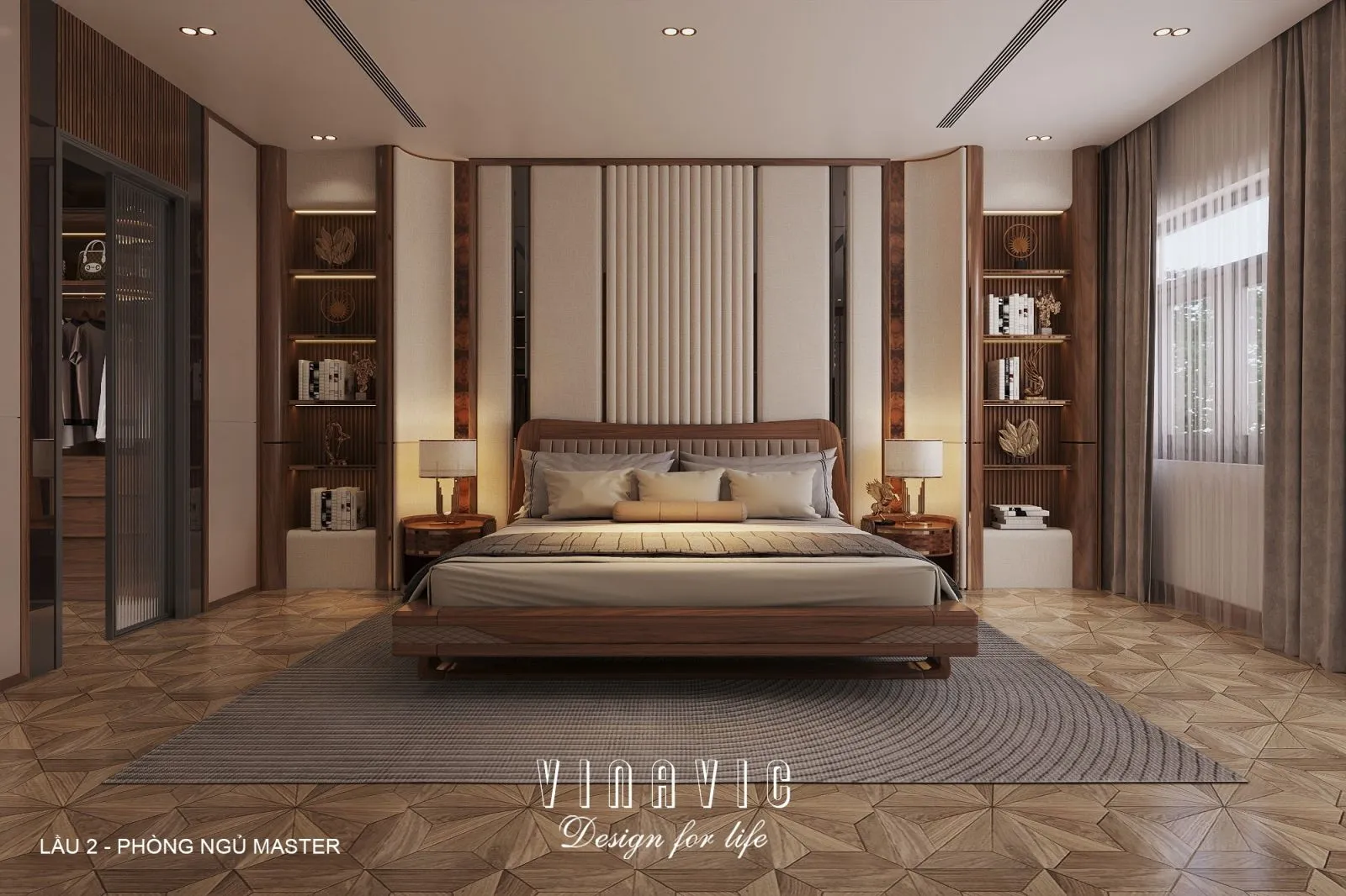 Không gian ngủ êm ái – nơi cảm xúc và sự thư giãn được nâng niu