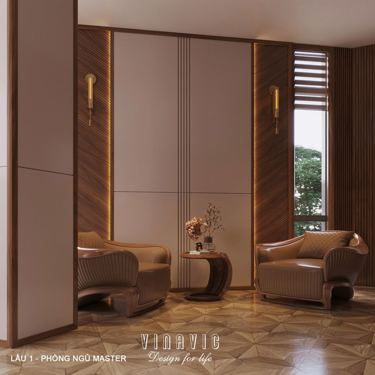 Nội thất tầng trệt phòng khách bếp biệt thự hiện đại 1 trệt 3 lầu 7x17m (CĐT Mr Minh - HCM) NT2361