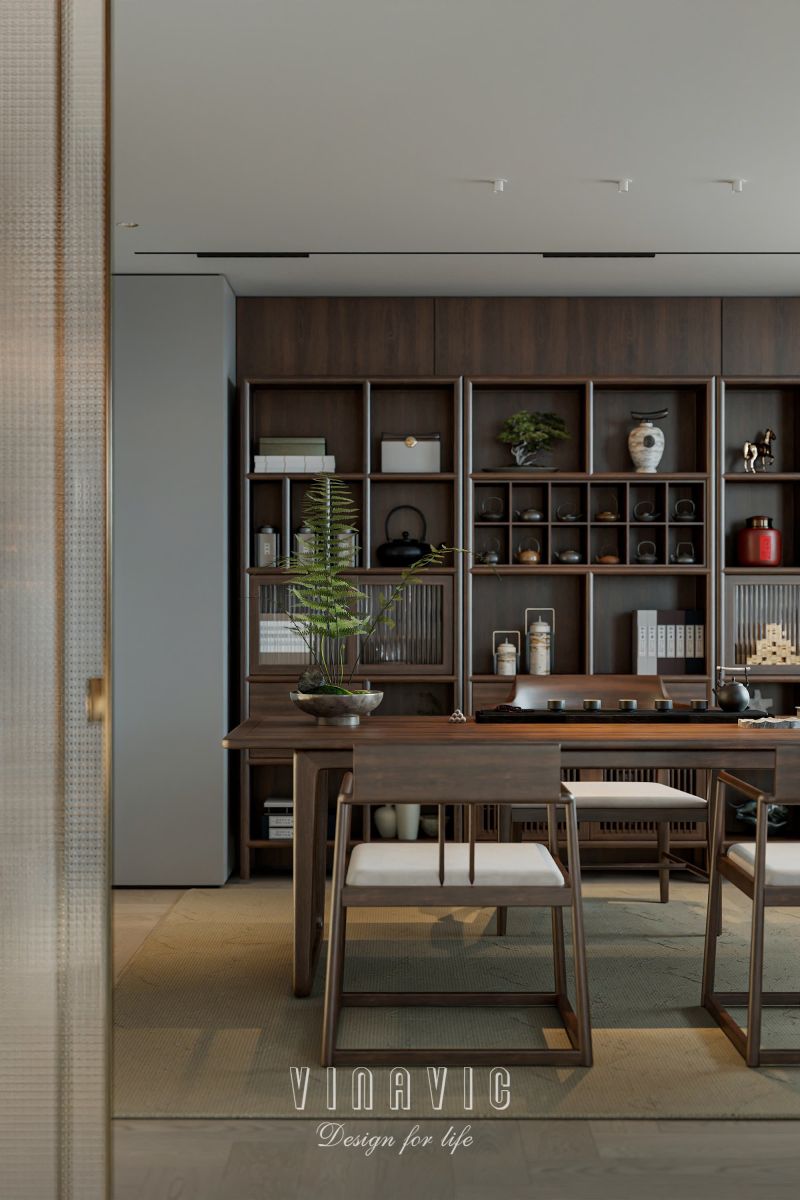 Mẫu thiết kế nội thất chung cư cao cấp chuẩn Luxury NT2362