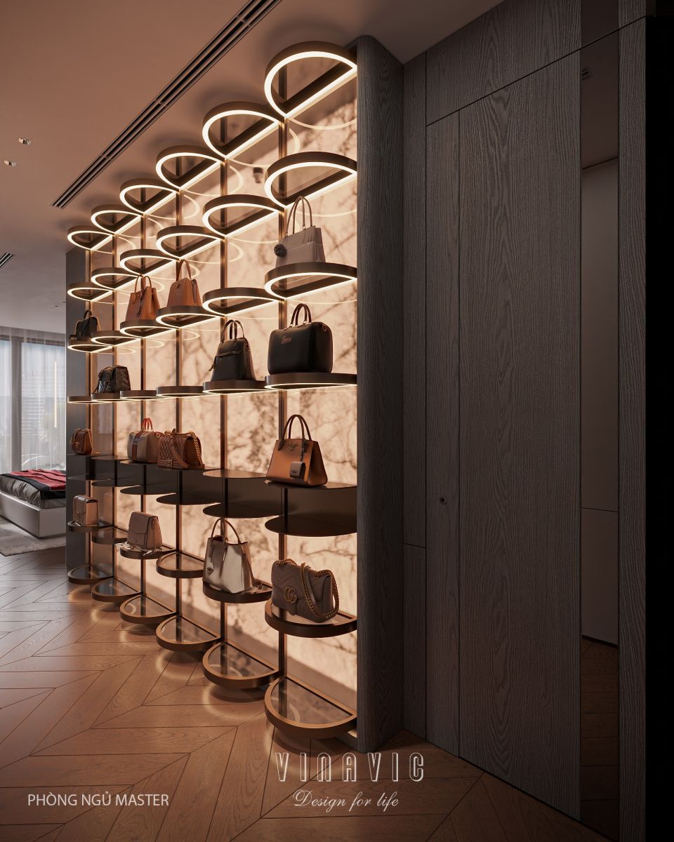 Mẫu thiết kế nội thất chung cư cao cấp chuẩn Luxury NT2362