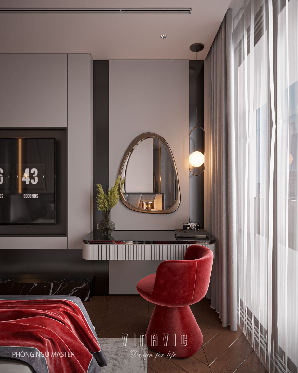 Mẫu thiết kế nội thất chung cư cao cấp chuẩn Luxury NT2362