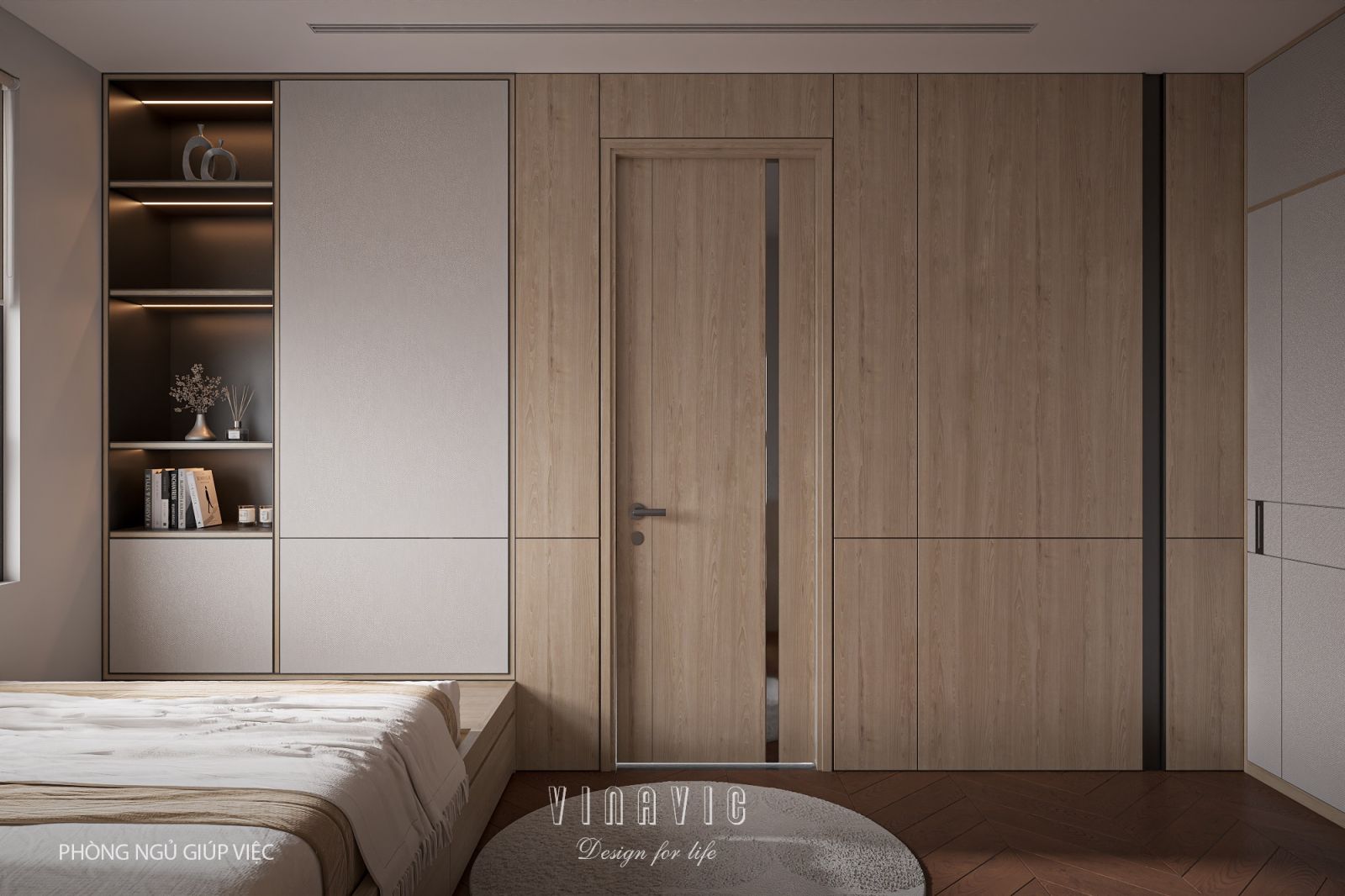 Mẫu thiết kế nội thất chung cư cao cấp chuẩn Luxury NT2362