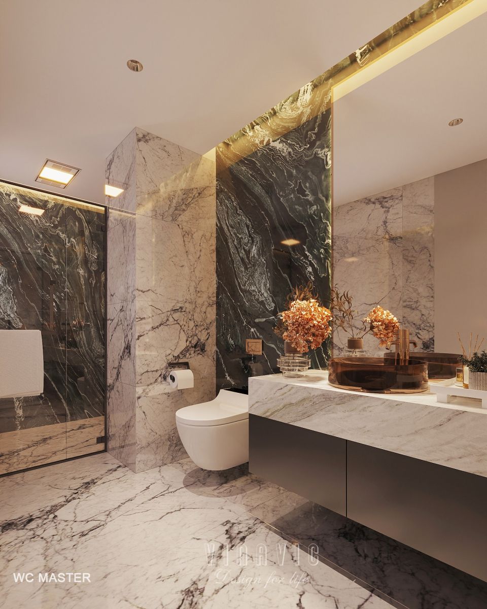 Mẫu thiết kế nội thất chung cư cao cấp chuẩn Luxury NT2362