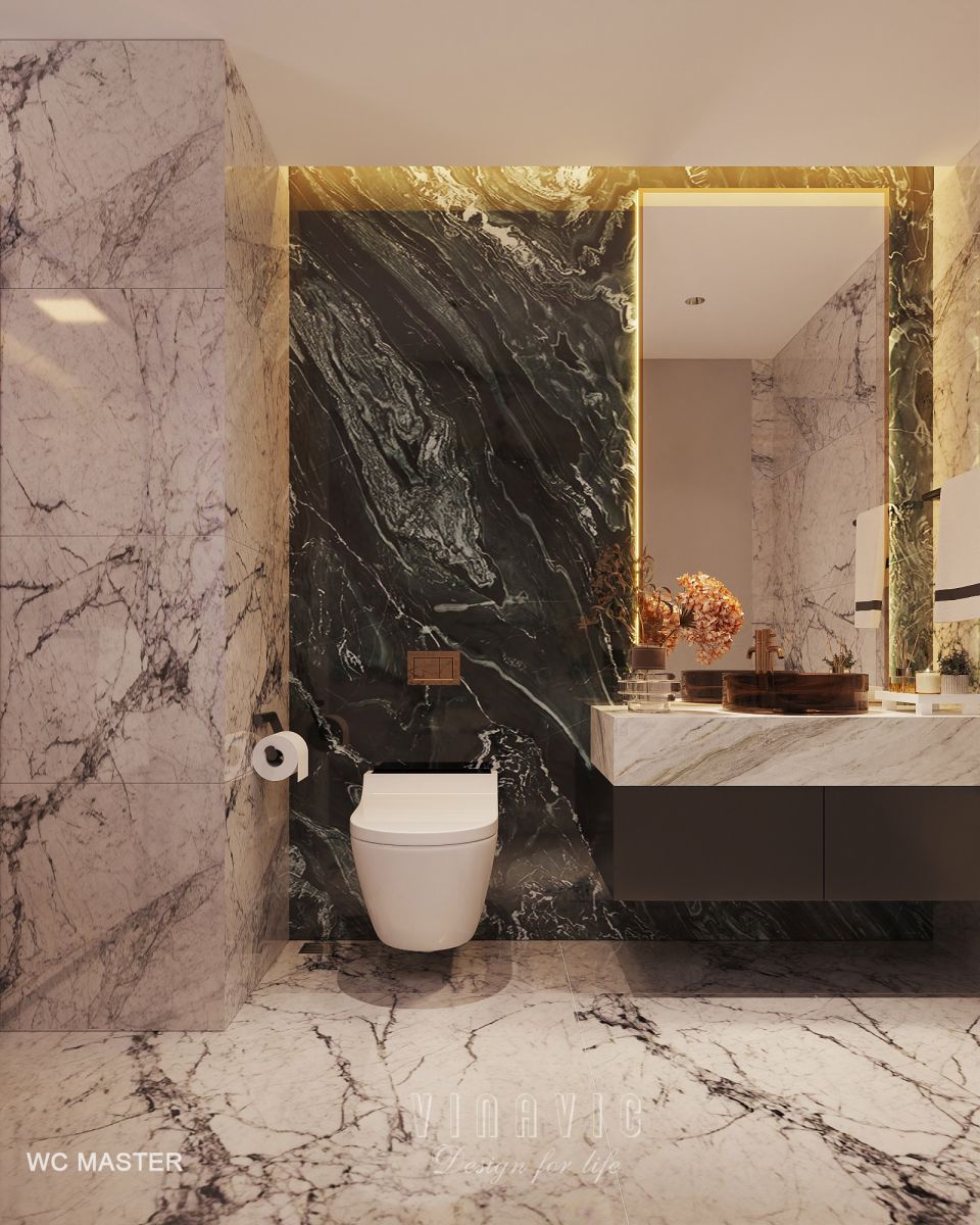 Mẫu thiết kế nội thất chung cư cao cấp chuẩn Luxury NT2362