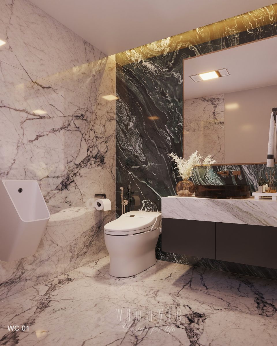 Mẫu thiết kế nội thất chung cư cao cấp chuẩn Luxury NT2362