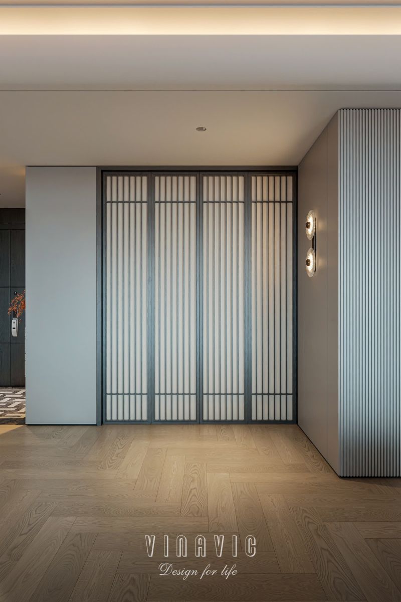 Mẫu thiết kế nội thất chung cư cao cấp chuẩn Luxury NT2362