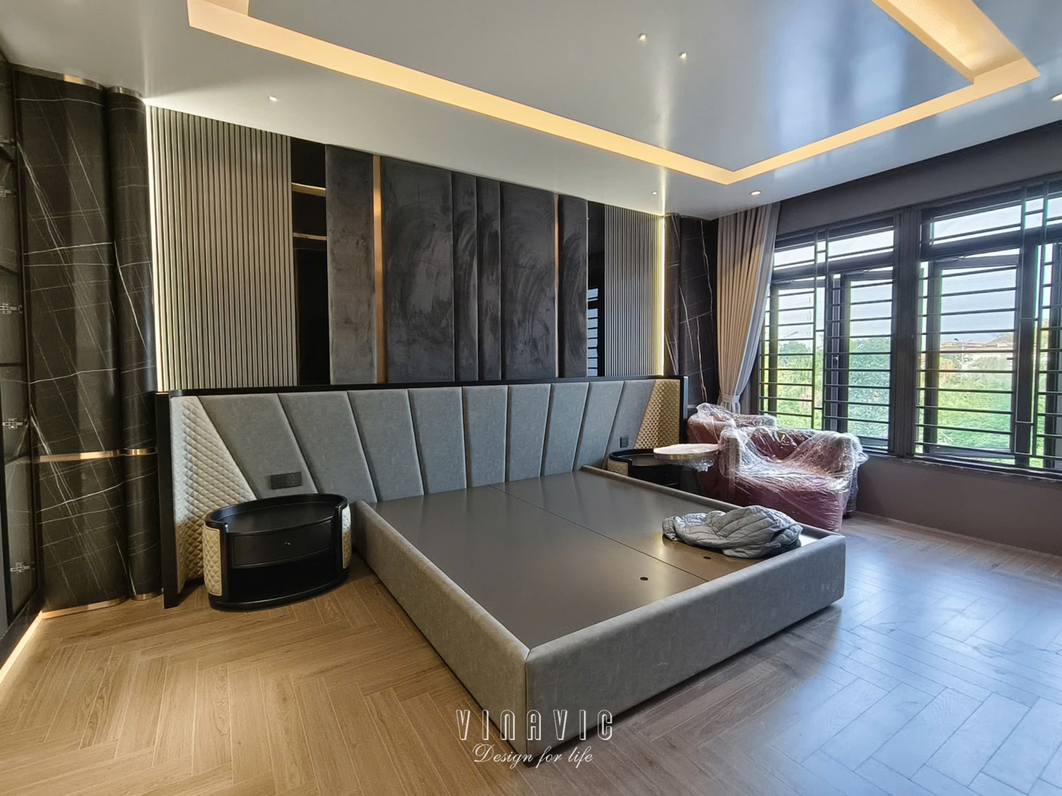 Thi công nội thất biệt thự 6 tầng (CĐT Mr Đợi - Hải Phòng) TCNT2257