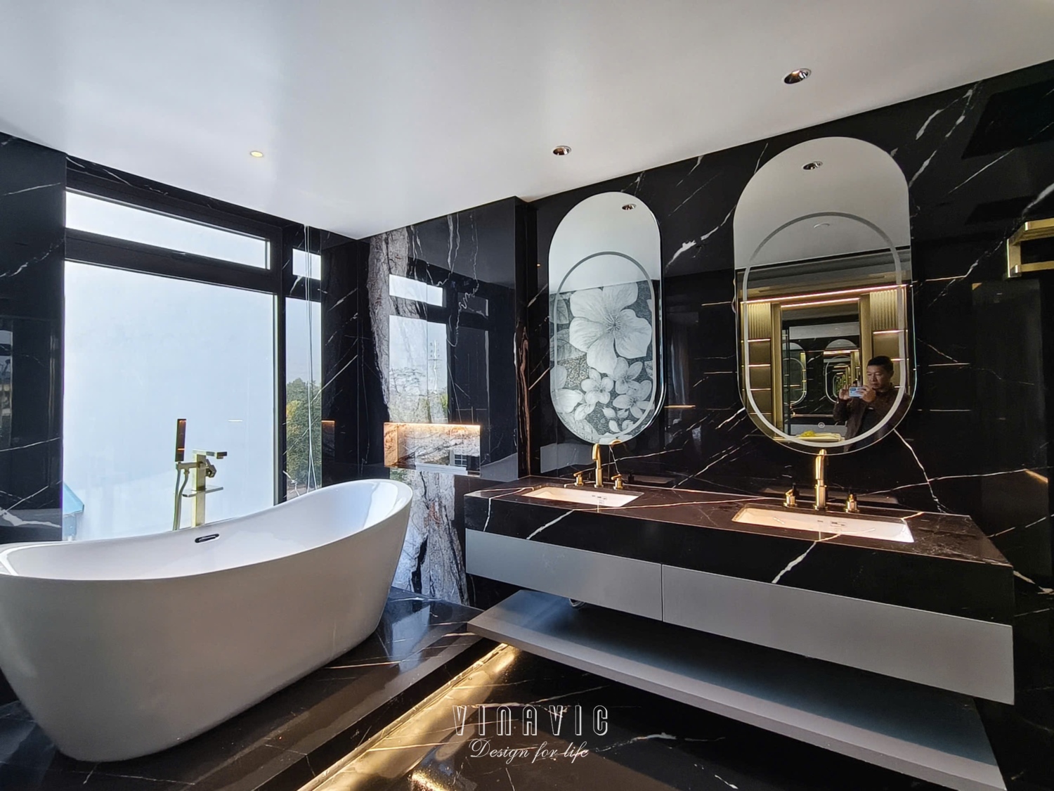 Thi công nội thất biệt thự 6 tầng (CĐT Mr Đợi - Hải Phòng) TCNT2257