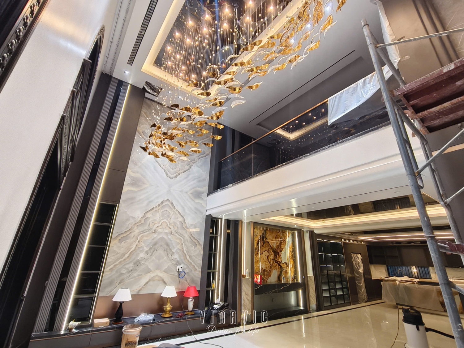 Thi công nội thất biệt thự 6 tầng (CĐT Mr Đợi - Hải Phòng) TCNT2257