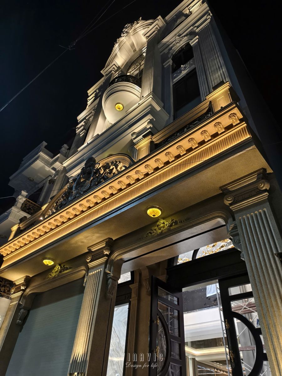 Thi công nội thất biệt thự 6 tầng (CĐT Mr Đợi - Hải Phòng) TCNT2257