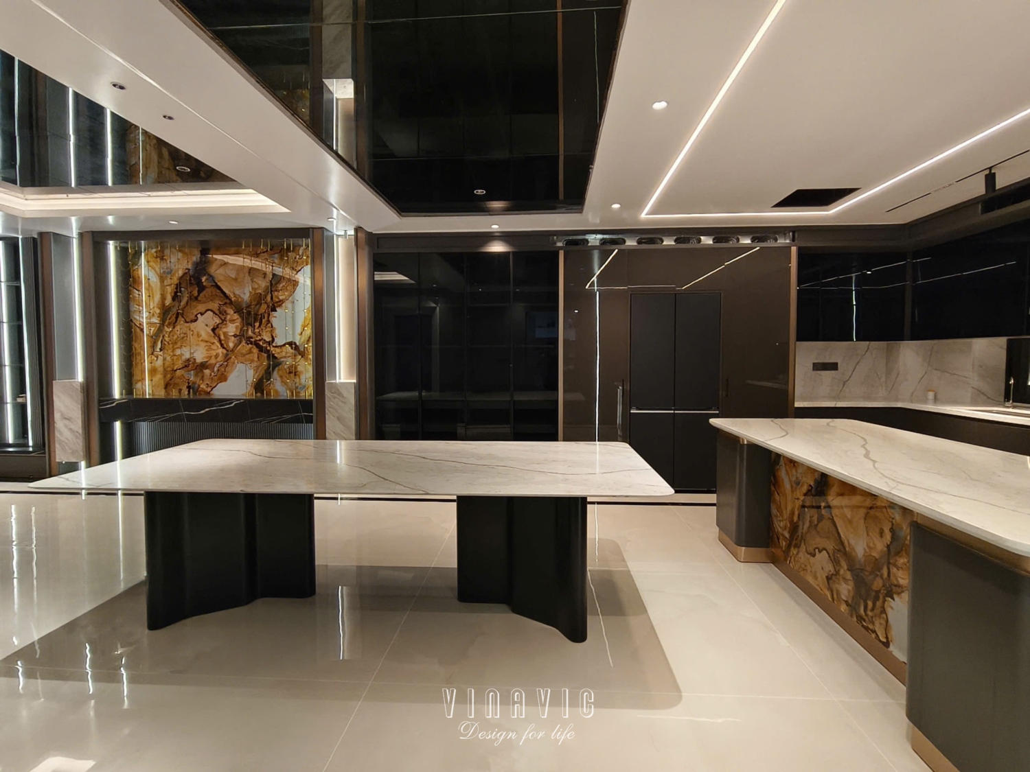 Thi công nội thất biệt thự 6 tầng (CĐT Mr Đợi - Hải Phòng) TCNT2257