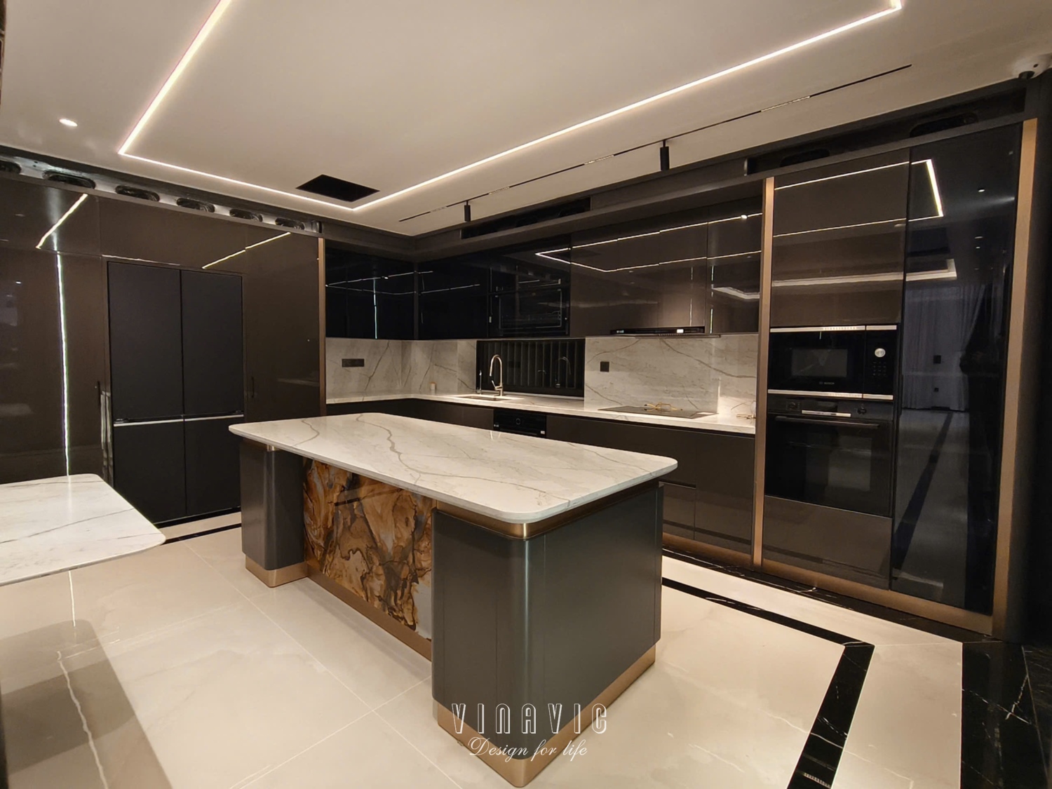 Thi công nội thất biệt thự 6 tầng (CĐT Mr Đợi - Hải Phòng) TCNT2257