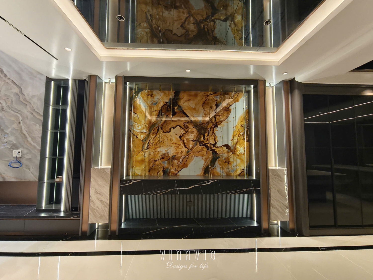 Thi công nội thất biệt thự 6 tầng (CĐT Mr Đợi - Hải Phòng) TCNT2257