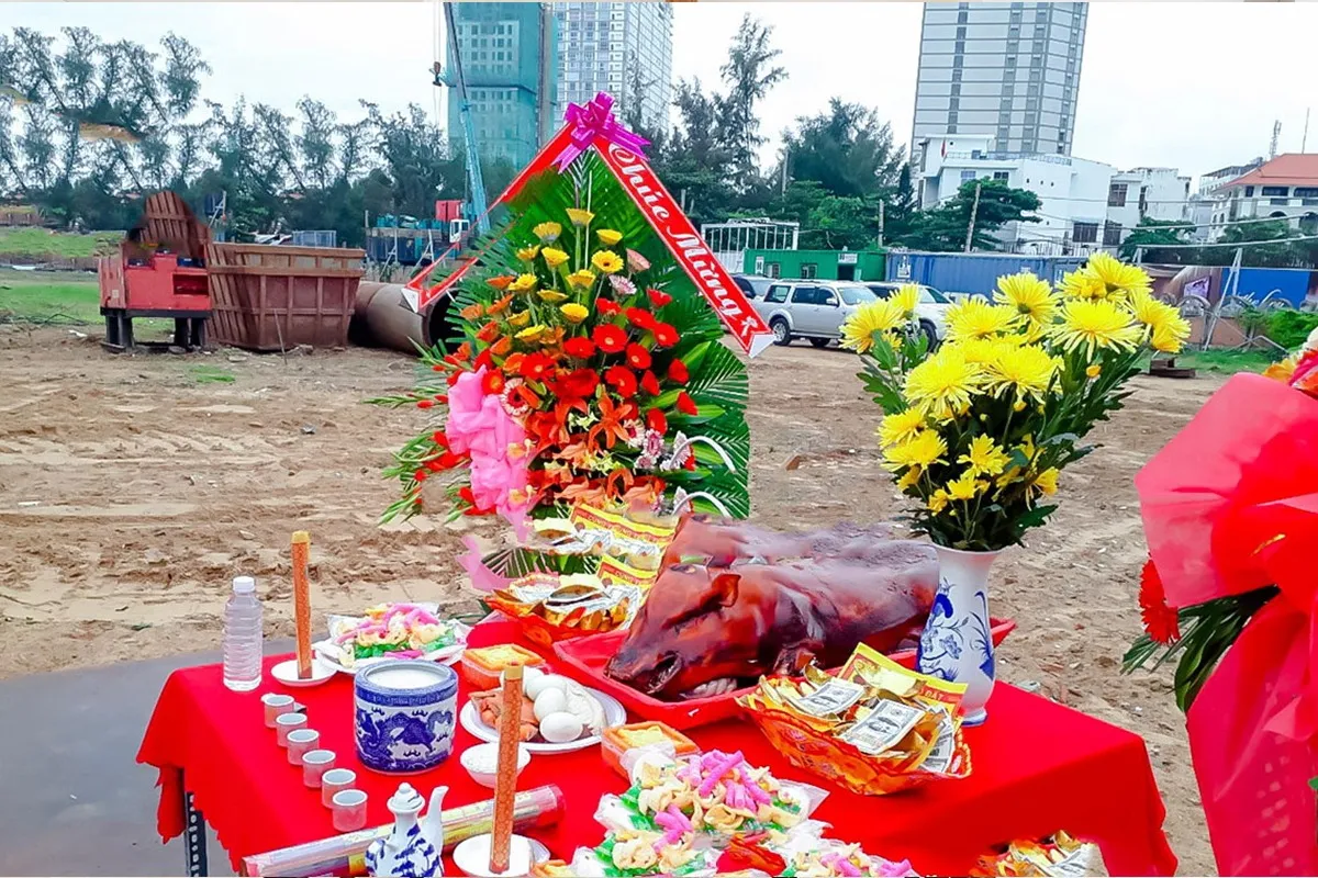 Danh Sách Các Vật Phẩm Thiết Yếu Trong Mâm Cúng Khởi Công Xây Nhà