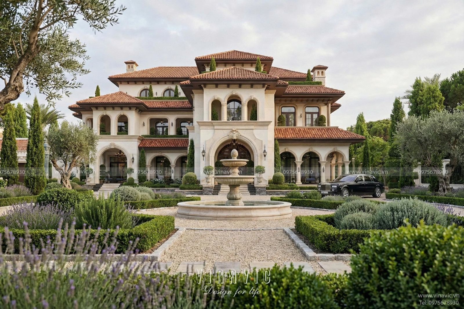 Sảnh chính cao rộng – Điểm nhấn quyền uy của công trình