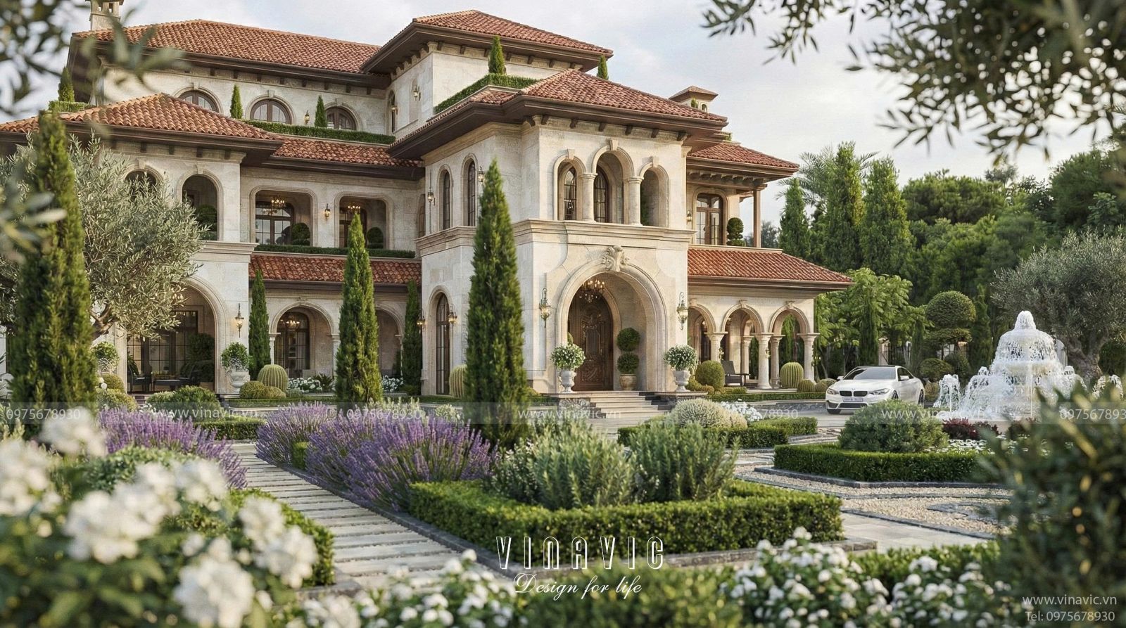 Toàn cảnh biệt thự Địa Trung Hải BT2458 – Vẻ đẹp chuẩn nghỉ dưỡng