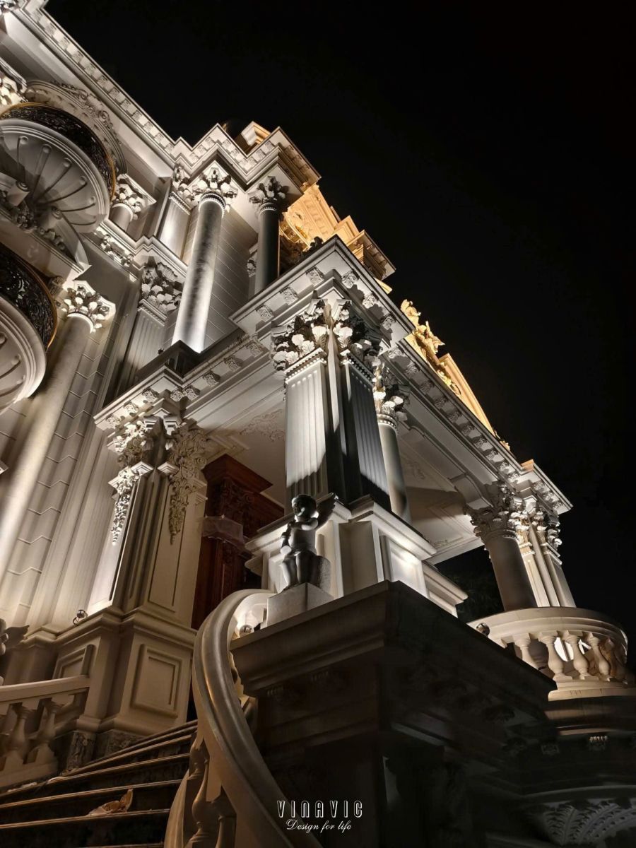 Thi công biệt thự Cổ Điển 4 tầng 264m2 (CĐT: Mr Ngọc- Thường Tín) TCBT2208