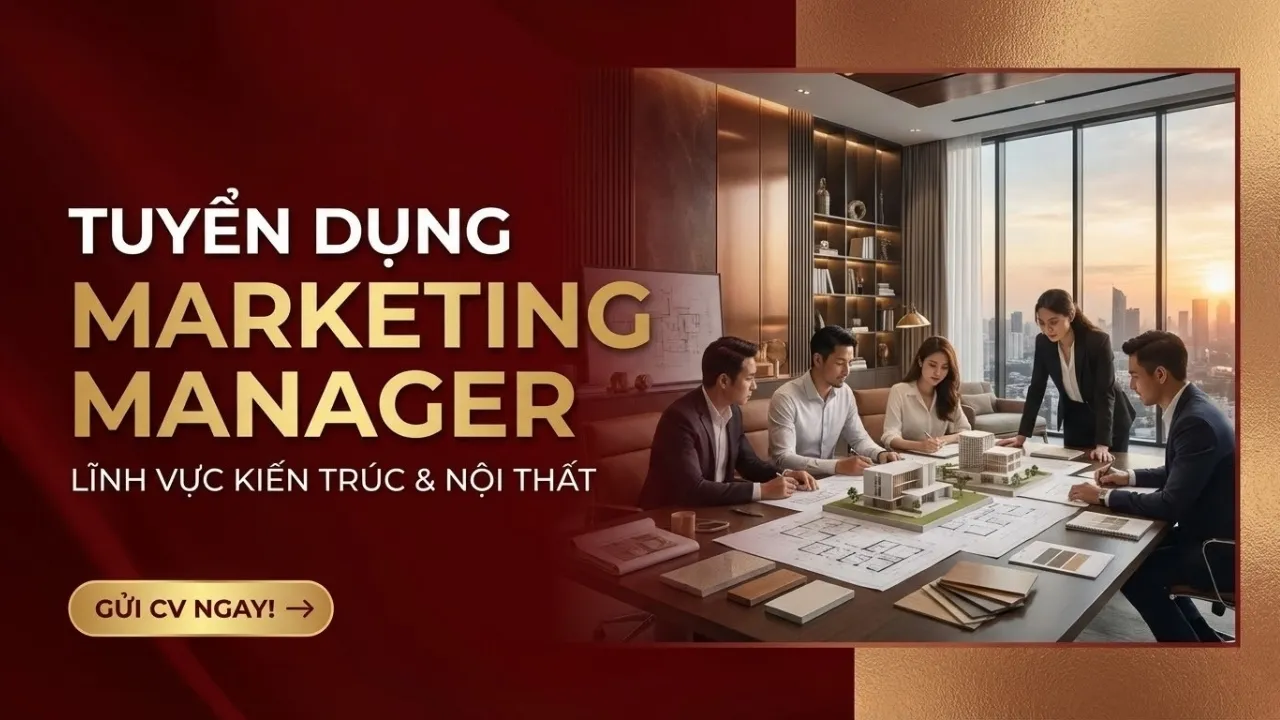 TUYỂN DỤNG MARKETING MANAGER