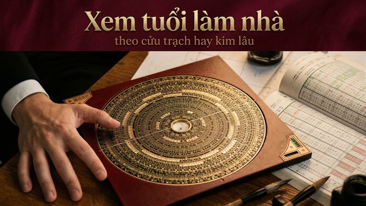 Cửu Trạch vs Kim Lâu: Xem tuổi nào chuẩn năm 2026?