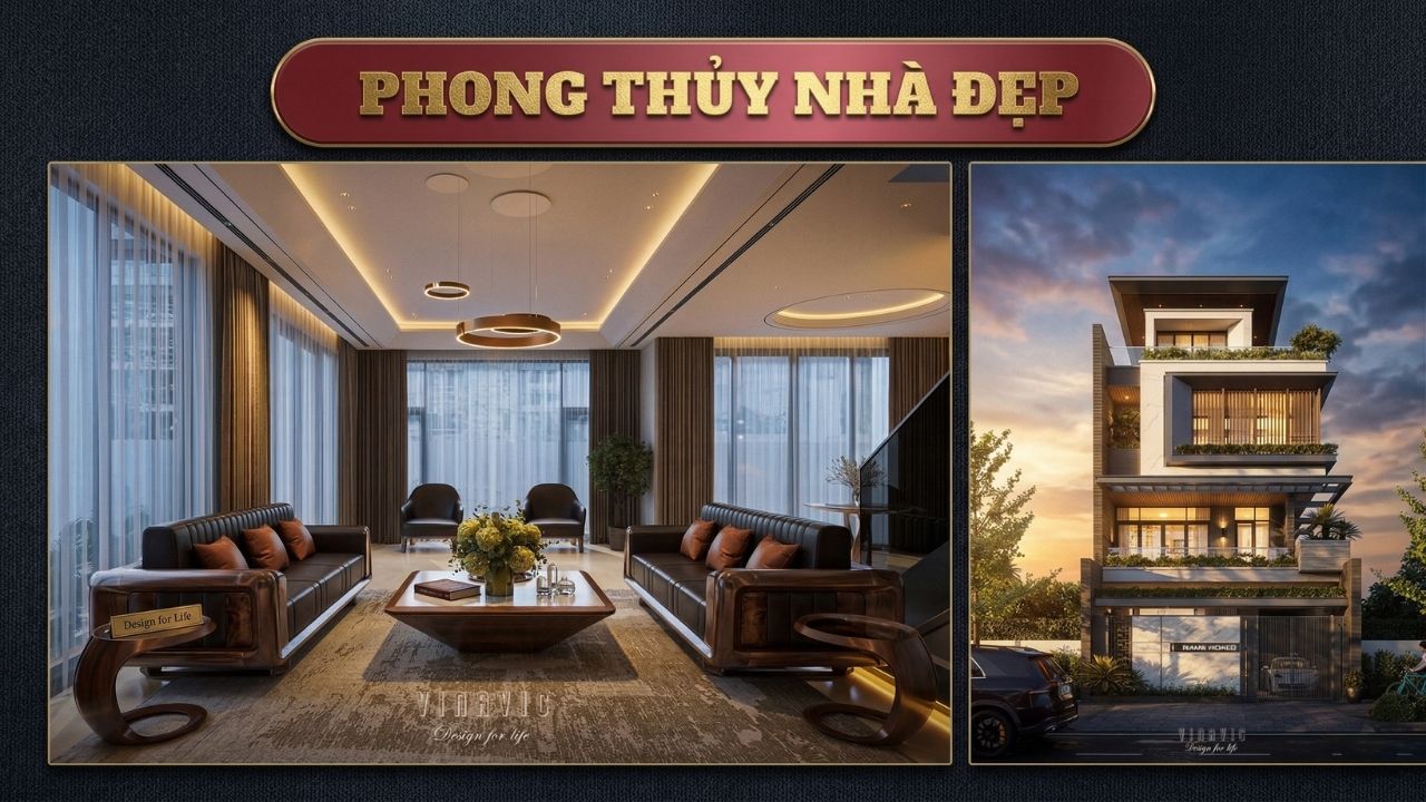 Phong thủy nhà đẹp: bí mật giúp gia chủ ngày càng giàu